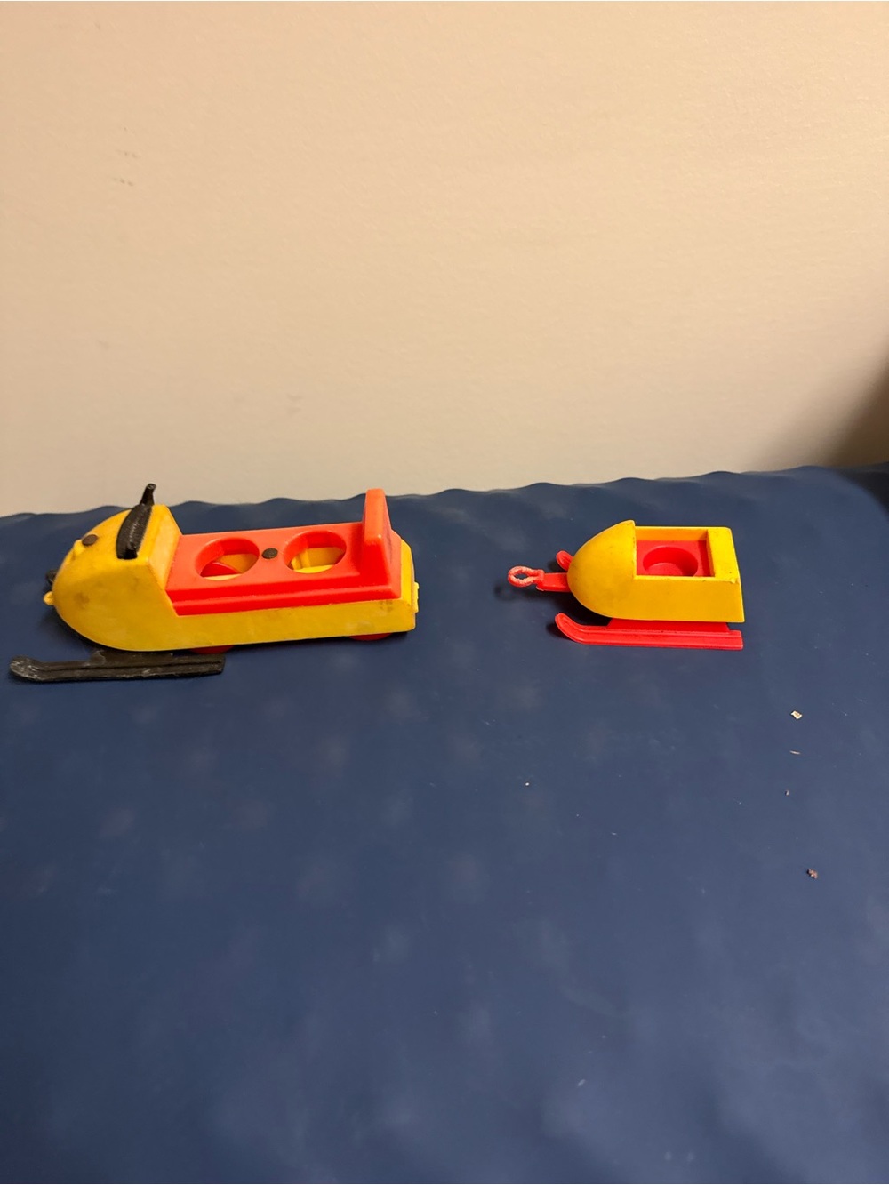Fisher Price Little People Snowmobile and Sled